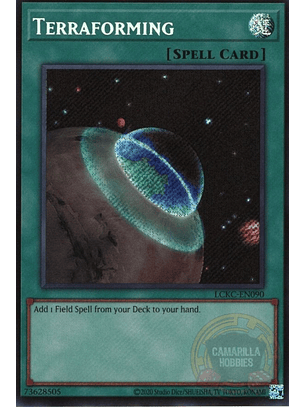 Terraforming - LCKC-EN090 - Secret Rare - (Reprint)