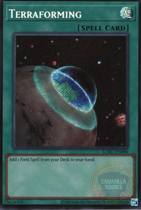 Terraforming - LCKC-EN090 - Secret Rare - (Reprint)