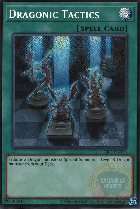 Dragonic Tactics - LCKC-EN073 - Secret Rare (Reprint) 