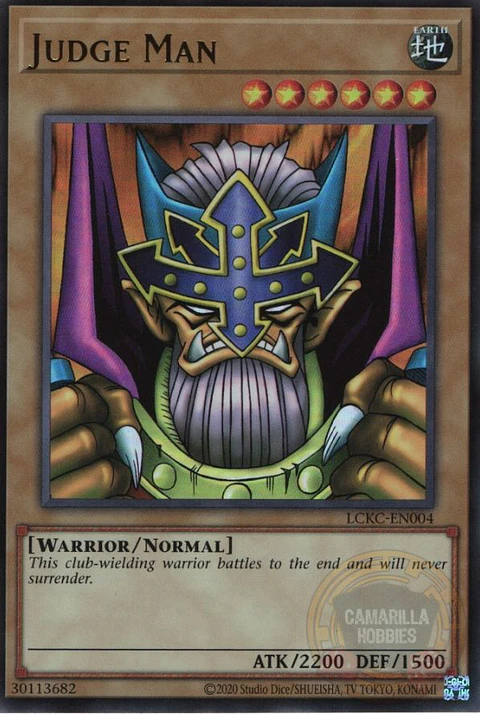 Judge Man - LCKC-EN004 - Ultra Rare (Reprint) 
