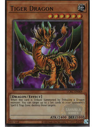 Tiger Dragon - LCKC-EN069 - Ultra Rare (Reprint)