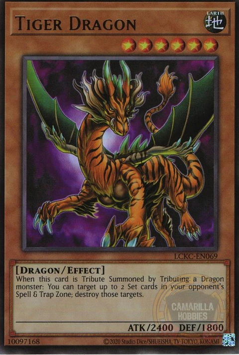 Tiger Dragon - LCKC-EN069 - Ultra Rare (Reprint)