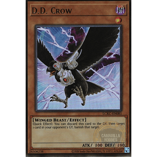 D.D. Crow - LCKC-EN081 - Ultra Rare (Reprint) 