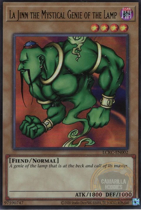 La Jinn the Mystical Genie of the Lamp - LCKC-EN002 - Ultra Rare (Reprint)