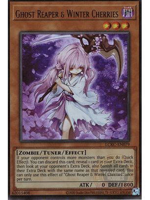 Ghost Reaper & Winter Cherries - LCKC-EN079 - Ultra Rare (Reprint)