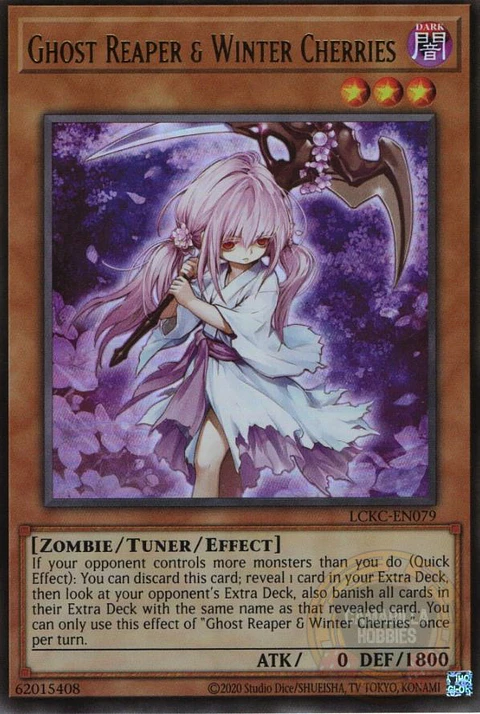 Ghost Reaper & Winter Cherries - LCKC-EN079 - Ultra Rare (Reprint)