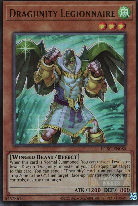 Dragunity Legionnaire - LCKC-EN085 - Ultra Rare (Reprint)