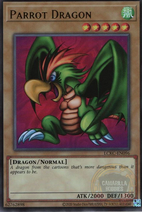 Parrot Dragon - LCKC-EN096 - Ultra Rare (Reprint)