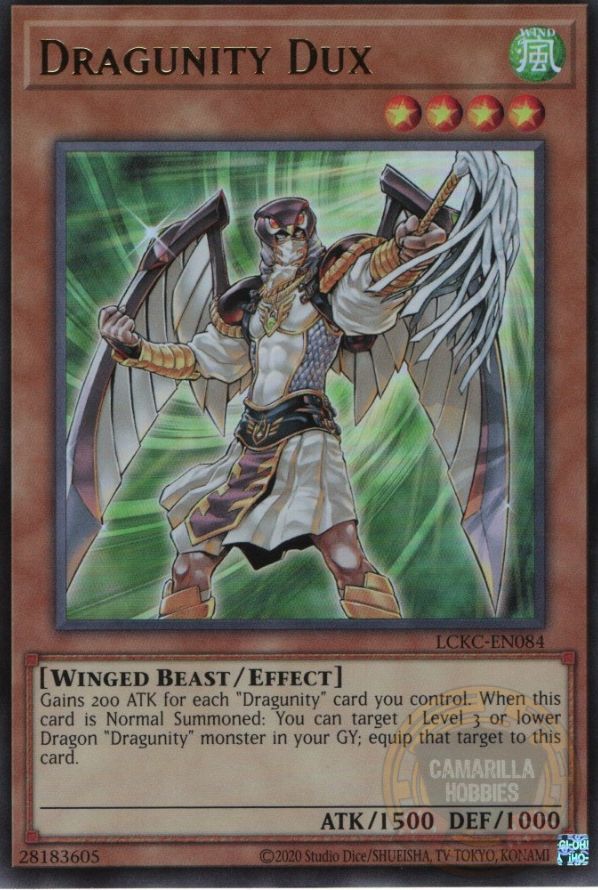 Dragunity Dux - LCKC-EN084 - Ultra Rare (Reprint) 1