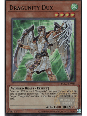 Dragunity Dux - LCKC-EN084 - Ultra Rare (Reprint)