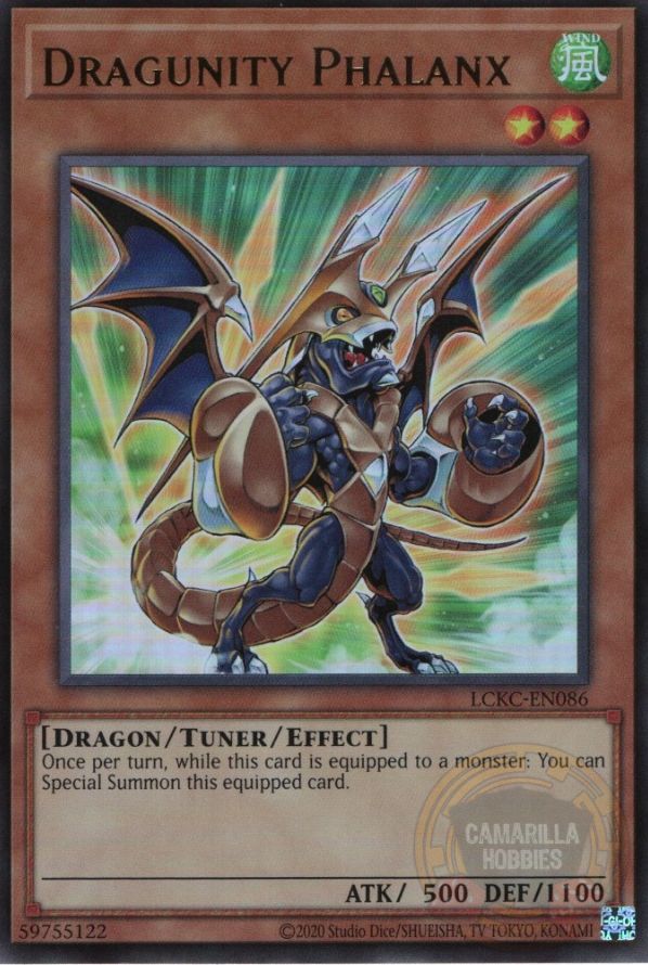 Dragunity Phalanx - LCKC-EN086 - Ultra Rare (Reprint) 1