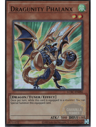 Dragunity Phalanx - LCKC-EN086 - Ultra Rare (Reprint)