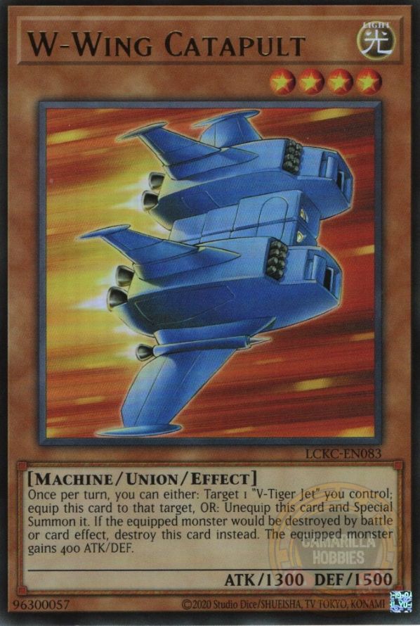 W-Wing Catapult - LCKC-EN083 - Ultra Rare (Reprint)  1