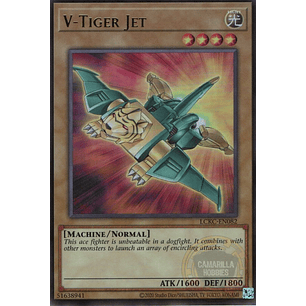 V-Tiger Jet - LCKC-EN082 - Ultra Rare (Reprint)