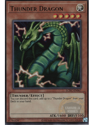Thunder Dragon - LCKC-EN067 - Ultra Rare (Reprint) 
