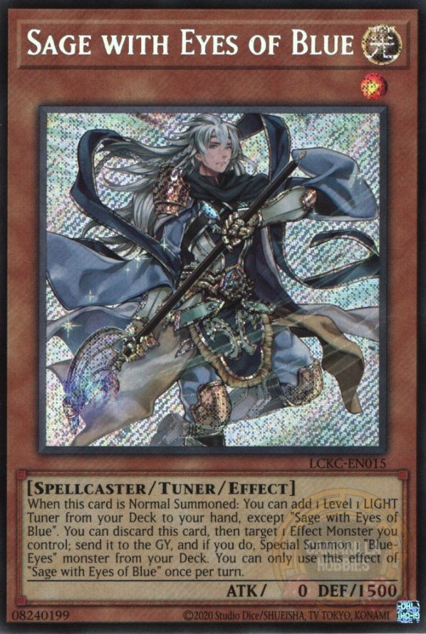 Sage with Eyes of Blue - LCKC-EN015 - Secret Rare (Reprint) 1