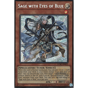 Sage with Eyes of Blue - LCKC-EN015 - Secret Rare (Reprint)
