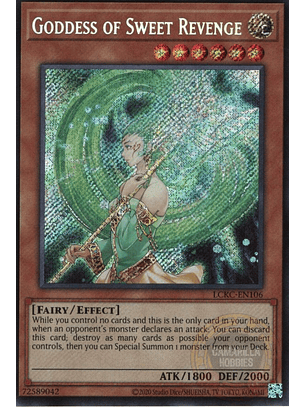 Goddess of Sweet Revenge - LCKC-EN106 - Secret Rare (Reprint)
