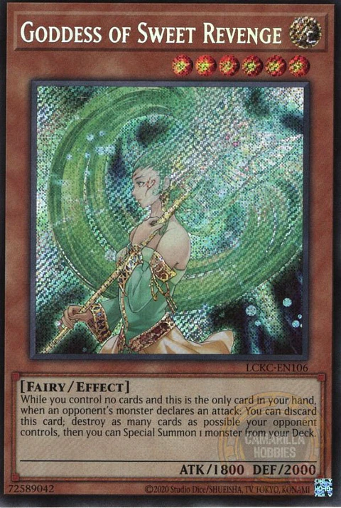 Goddess of Sweet Revenge - LCKC-EN106 - Secret Rare (Reprint)