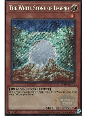 The White Stone of Legend - LCKC-EN010 - Secret Rare (Reprint)