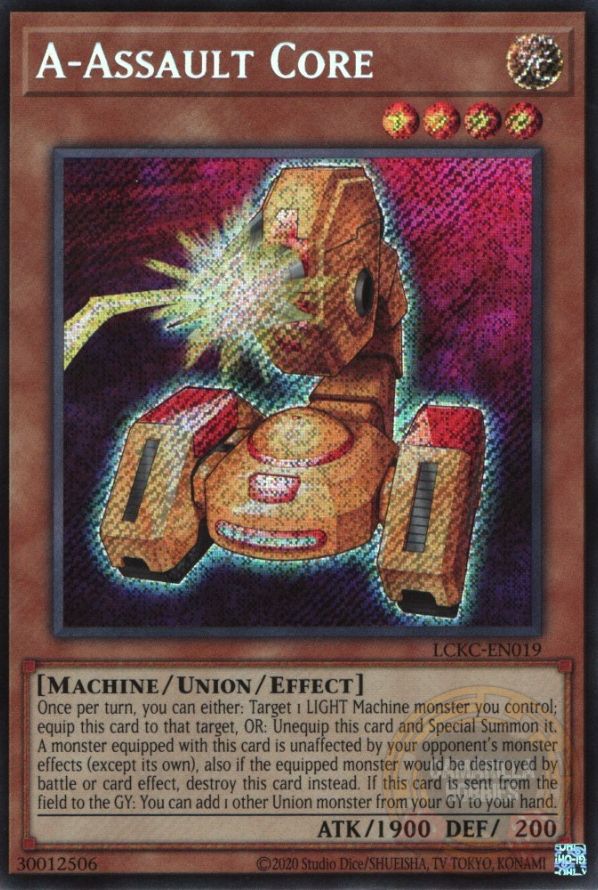 A-Assault Core - LCKC-EN019 - Secret Rare (Reprint)  1