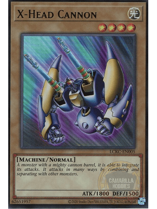 X-Head Cannon - LCKC-EN005 - Ultra Rare (Reprint) 