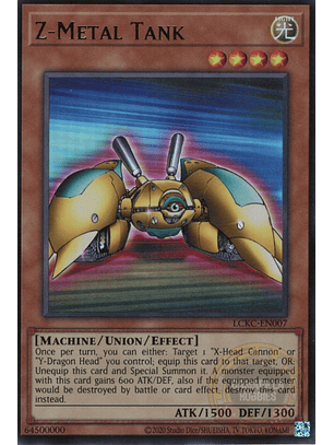 Z-Metal Tank - LCKC-EN007 - Ultra Rare (Reprint) 