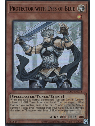 Protector with Eyes of Blue - LCKC-EN013 - Ultra Rare (Reprint)
