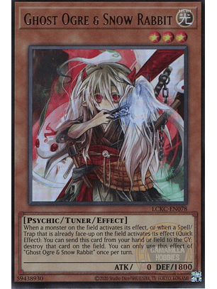 Ghost Ogre & Snow Rabbit - LCKC-EN078 - Ultra Rare (Reprint) 