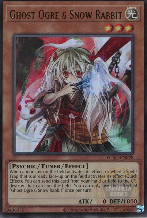 Ghost Ogre & Snow Rabbit - LCKC-EN078 - Ultra Rare (Reprint) 
