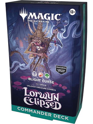 Magic: The Gathering Lorwyn Eclipsed - Commander Deck: Blight Curse