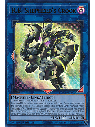 R.B. Shepherd's Crook - DOOD-EN093 - Ultra Rare 