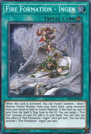 Fire Formation - Ingen - FIGA-EN020 - Secret Rare 1