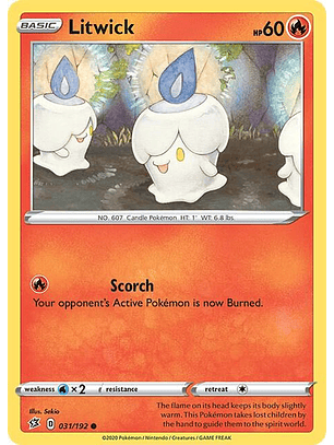 Litwick Litwick - 031/192 - Common - RCL