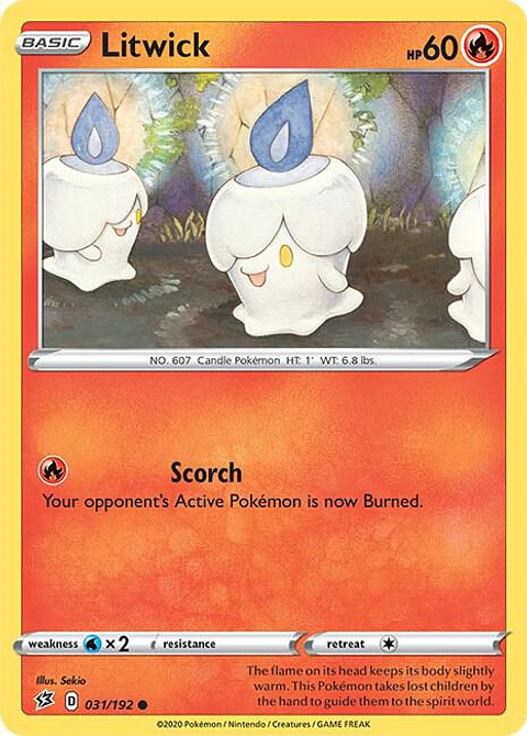 Litwick Litwick - 031/192 - Common - RCL