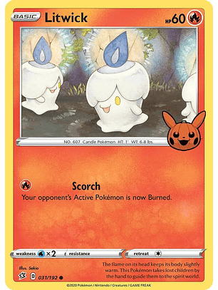 Litwick Litwick - 031/192 - Common - RCL