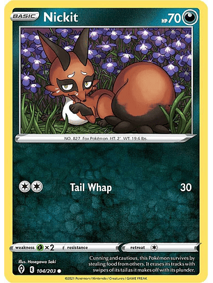 Nickit - 104/203 - Common - EVS