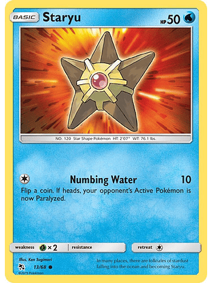Staryu - 13/68 - Common - HIF
