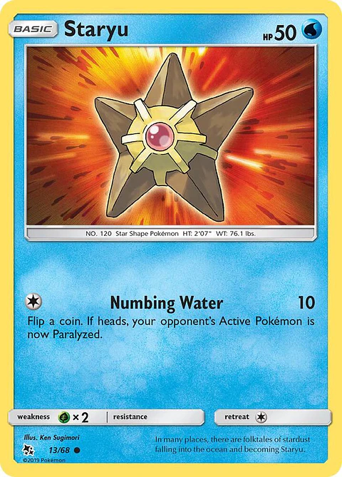 Staryu - 13/68 - Common - HIF