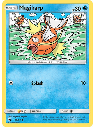 Magikarp - 15/68 - Common - HIF