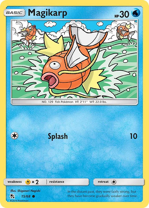 Magikarp - 15/68 - Common - HIF