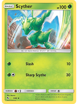 Scyther - 5/68 - Uncommon - HIF