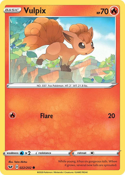 Vulpix - 022/202 - Common - SSH ( jugada)