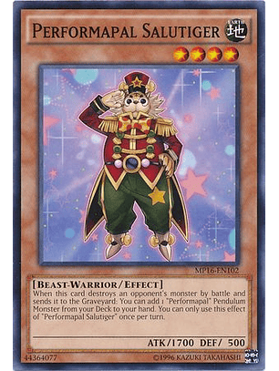 Performapal Salutiger - MP16-EN102 - Common