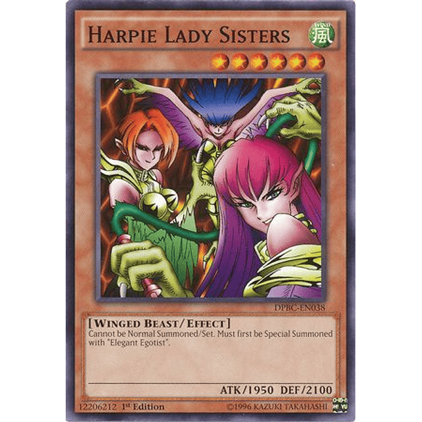 Harpie Lady Sister - DPBC-EN038 - Common