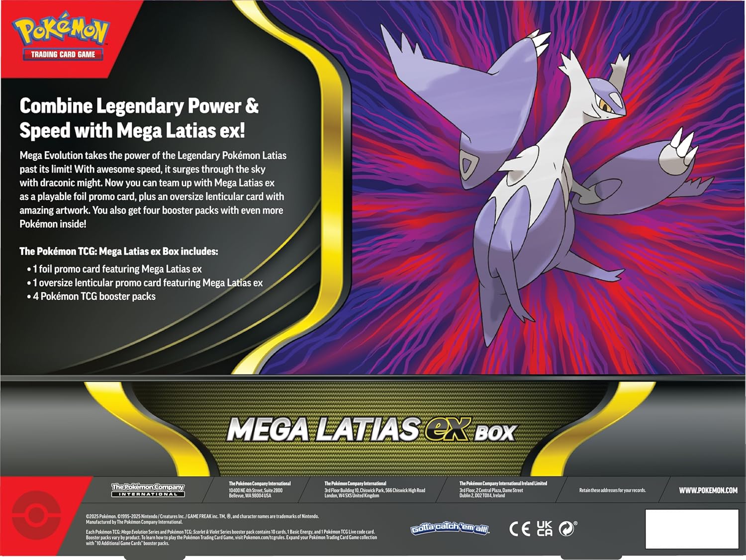 Pokémon TCG: Mega Latias ex Box 4