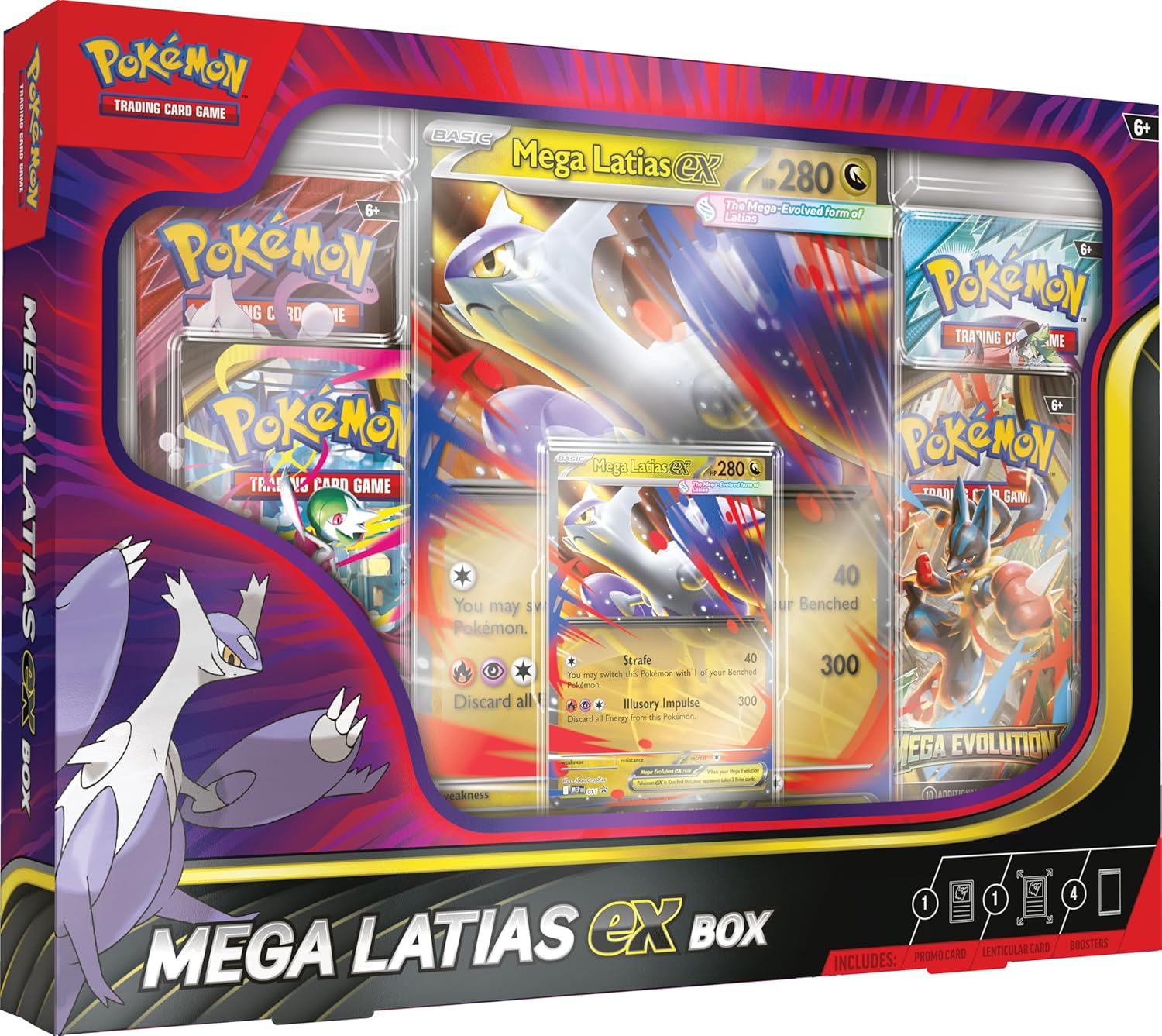 Pokémon TCG: Mega Latias ex Box 1