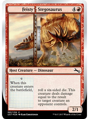 Feisty Stegosaurus - UST - C 