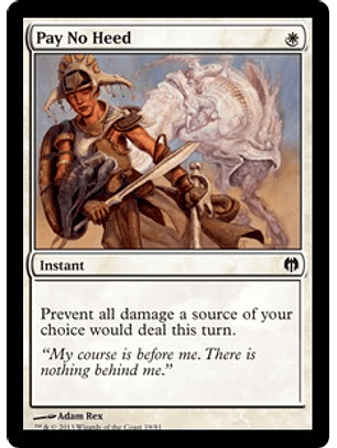 Pay No Heed - HVM - C 