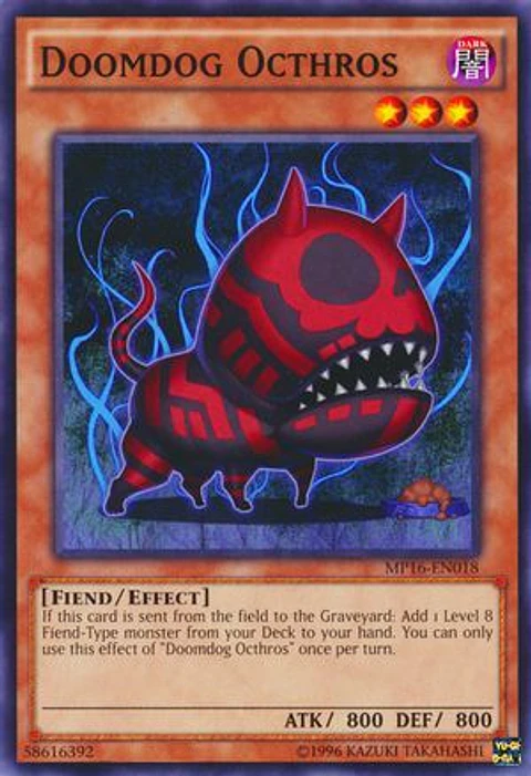 Doomdog Octhros - MP16-EN018 - Common